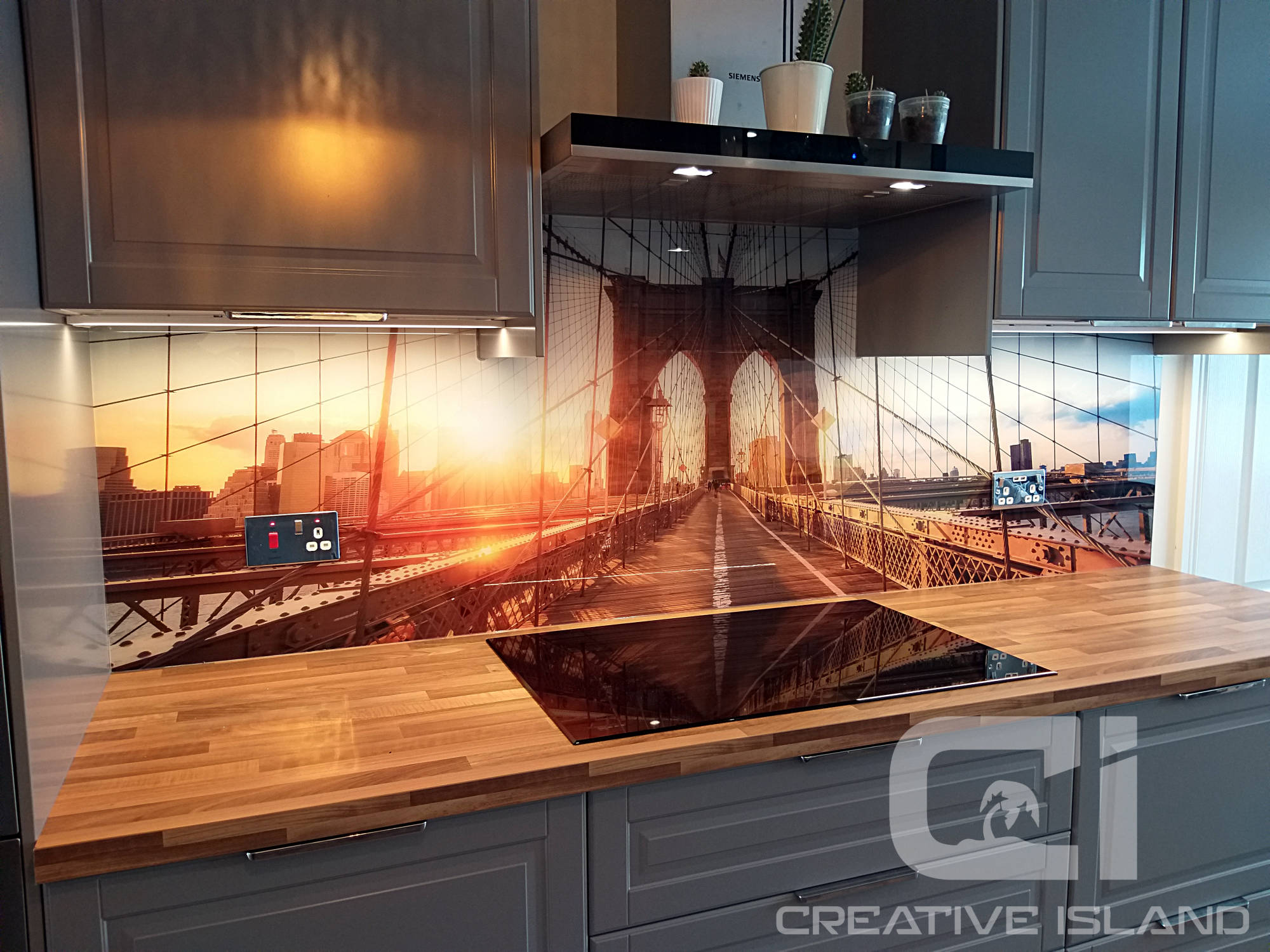 Creative Island splashbacks